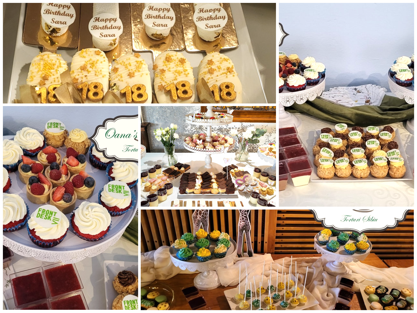 Candy Bar personalizat Sibiu - Oana's Cakes